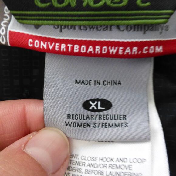 Columbia Ski Pants Womens XL Convert Lined Snowboarding Insulated Black - Picture 8 of 15